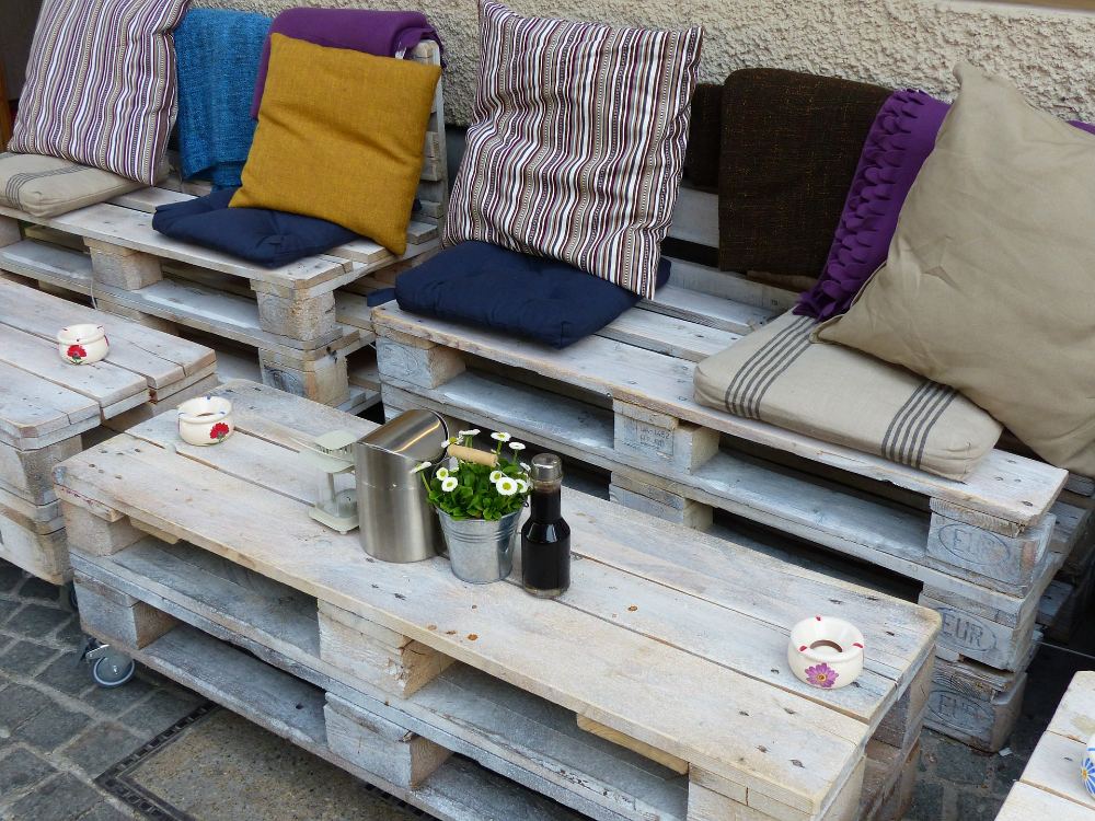 palettes terrasses